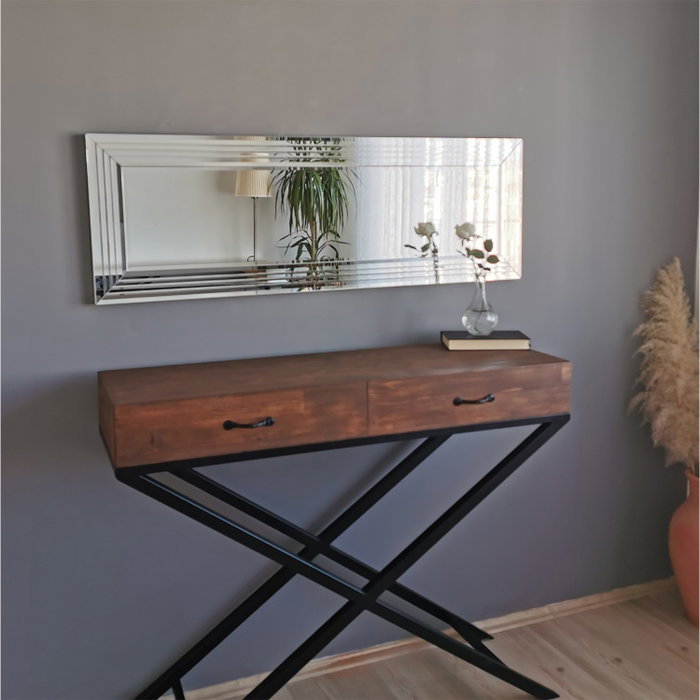 Hanah Home Espejo Moderno A301Y Plateado